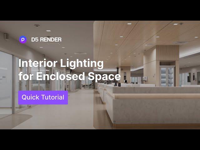 Realistic Interior Lighting Tutorial for Enclosed Space | Daytime & Night Lighting