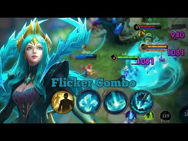 Instant Delete Using This Flicker Combo Of Vexana | Vexana Gameplay 2024 Mobile Legends