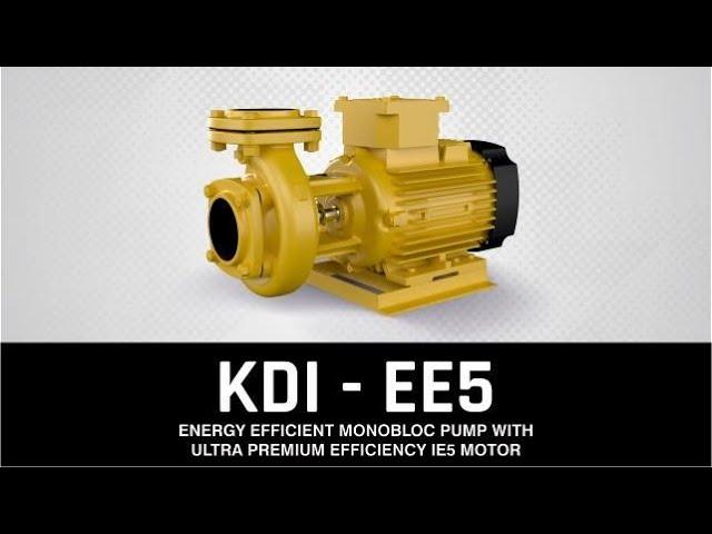 Energy-efficient KDI EE5 Monobloc Pump by Kirloskar Brothers Limited