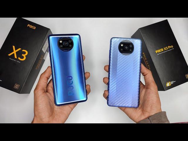 Poco X3 Vs Poco X3 Pro Speed Test | SD 732G Vs 860 Which Is Faster 