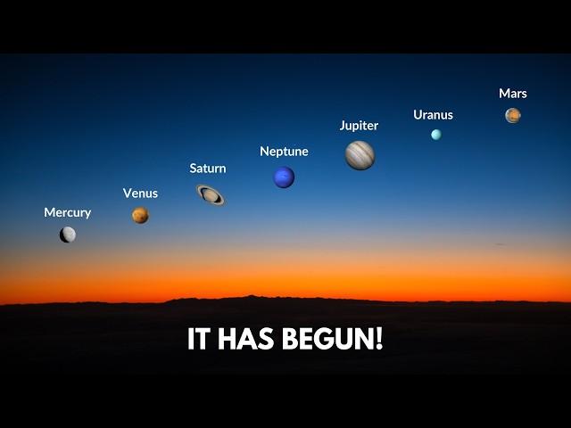 A Rare Alignment of all the Planets is About to Take Place. You Should Not Miss This