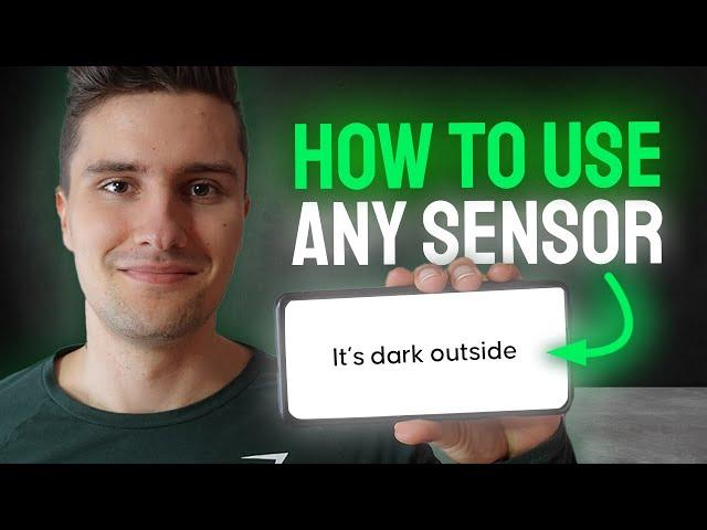 How to Use Device Sensors the Right Way in Android - Android Studio Tutorial