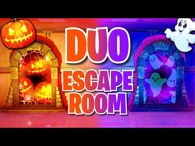 NICKNAMEITA - HALLOWEEN DUO ESCAPE ROOM (All Levels) FORTNITE