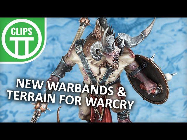 New Warcry Warbands & Terrain