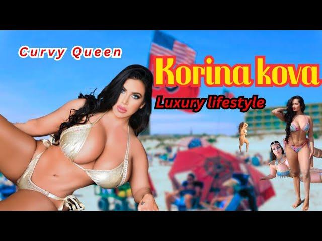 Korina kova  Curvy Plus Size Model | Bio & Fact | Insta Model | #curvymodel #plussize_model.