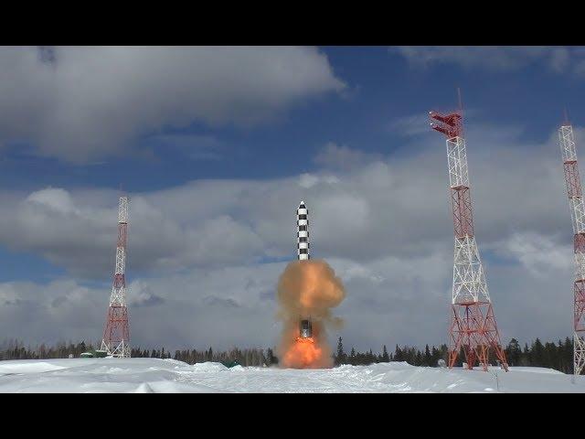 Test of Sarmat heavy-class IBM at Plesetsk Cosmodrome