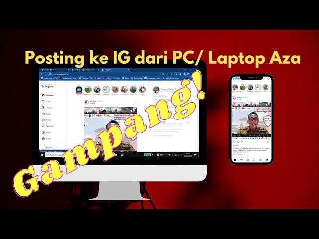 Cara Upload/ Posting Story/ Instagram di PC/ Laptop