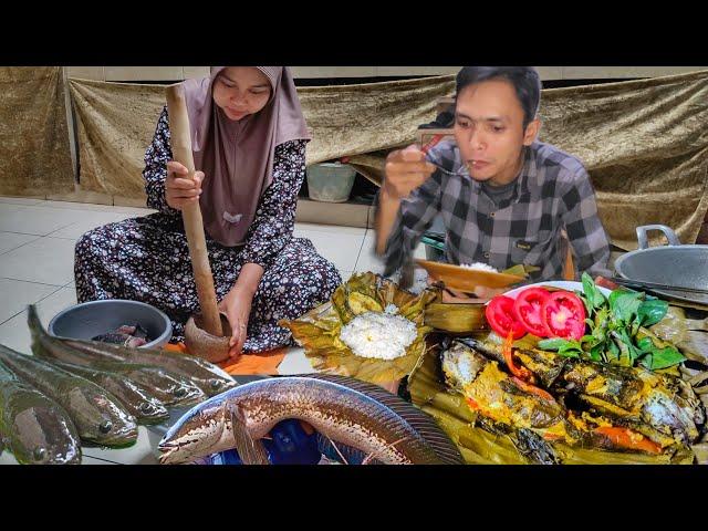 Bangun Subuh Lanjut Ke Nyari Gabus Ke Pasar, Masak Ikan Gabus Untuk Aa