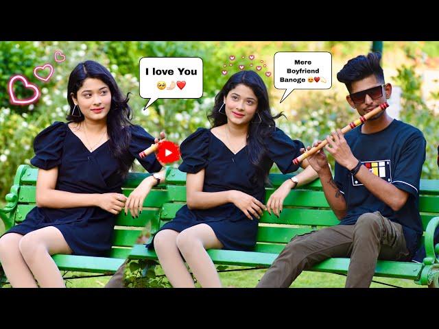 Totla Prank (तोतला) Singing Beautiful Songs For Cute Girls Prank Video | Best Rxn | @FluteArmy