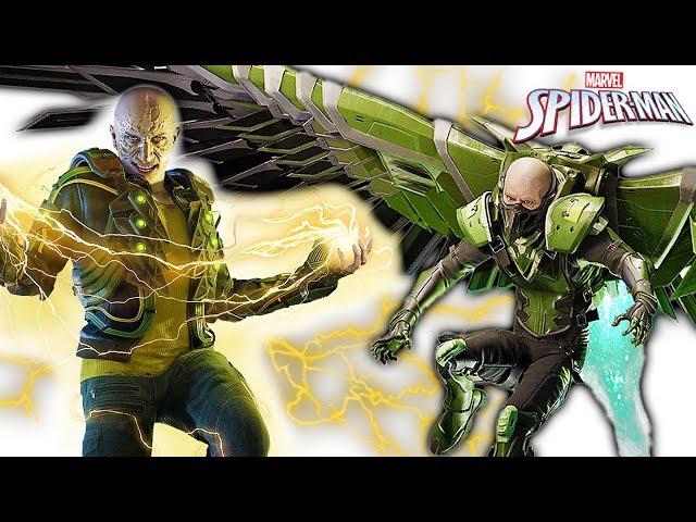 VULTURE AND ELECTRO 2 SPIDER BOSS in Marvel's Spider Man! Game cartoon Spider-Man #28