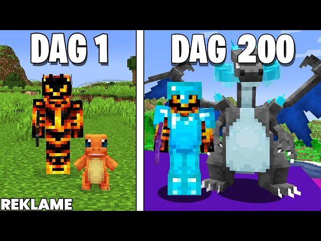 200 Dage I Minecraft Pokémon!