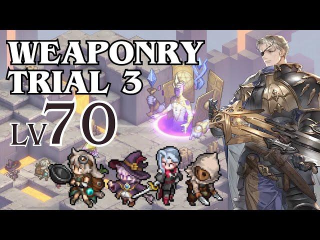 Sword of Convallaria - Weapon Trial 3 Stage 11 Lvl 70 | Featuring Auguste