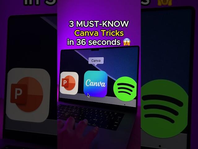 Will you use these tricks in your Canva Presentations? I just found out about the third one #canva