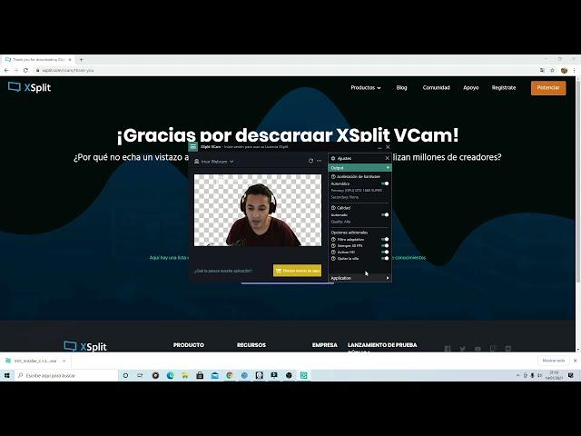 como borrar fondo sin Croma en OBS para tus directos