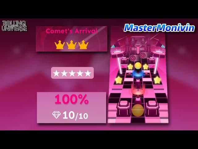 「Rolling Universe」Comet's Arrival  | Rolling Sky Edit | MasterMonivin