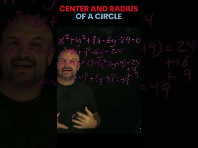 Center and Radius of a Circle