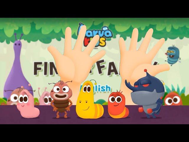 Finger Larva Family for Kids | Funny Songs For Baby & Nursery Rhymes by Larva World TV