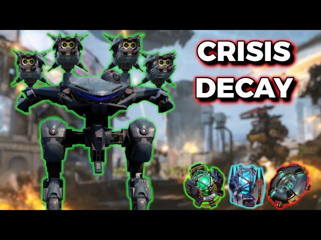 WR - Unknown Decay Crisis Hitting Enemies With Massive Plasma Damage | War Robots