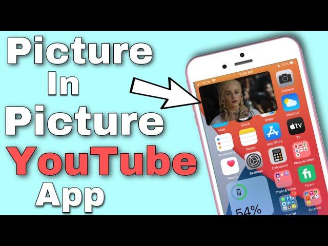 Enable Picture in Picture Mode in YouTube Apps iPhone | New iOS 14 Feature