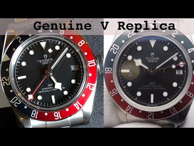 Tudor GMT replica versus genuine  - Just as good at 90% less?