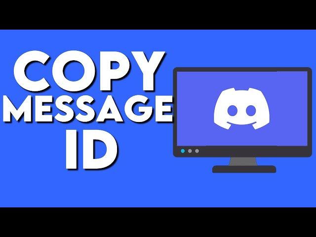 How To Copy Message ID on Discord PC