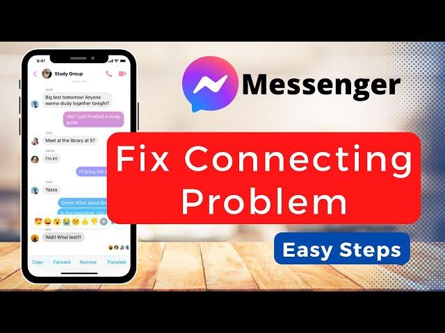 How To Fix Messenger Connecting Problem | 2022