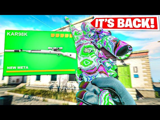 *NEW* KAR98K on REBIRTH ISLAND! (WARZONE 3)