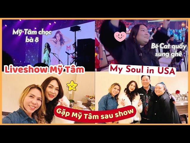 Liveshow Mỹ Tâm My Soul tại Mỹ quá hoành tráng - Mỹ Tâm chọc ghẹo bà 8 giữa show.