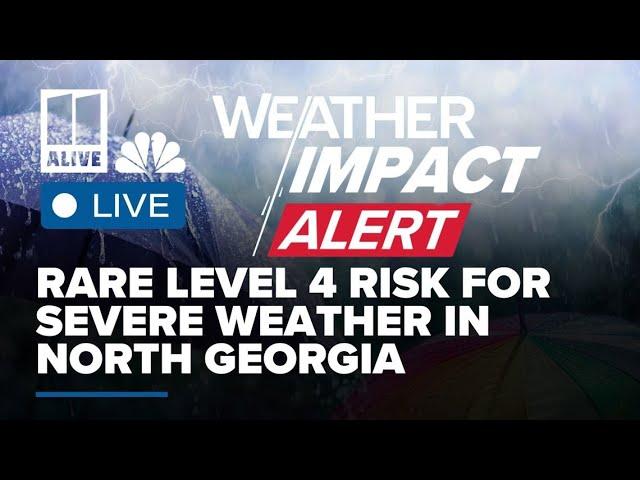 WATCH LIVE: Tornado watch active for parts of north Georgia | 11Alive Atlanta news