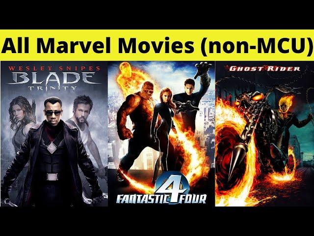 How to watch Marvel movies (non-MCU) in order | All Marvel Movies (Non-MCU) (Explained in Hindi)