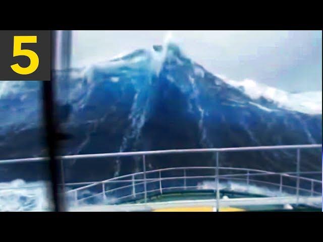 5 BIG Waves You Wouldn't Believe if not on video