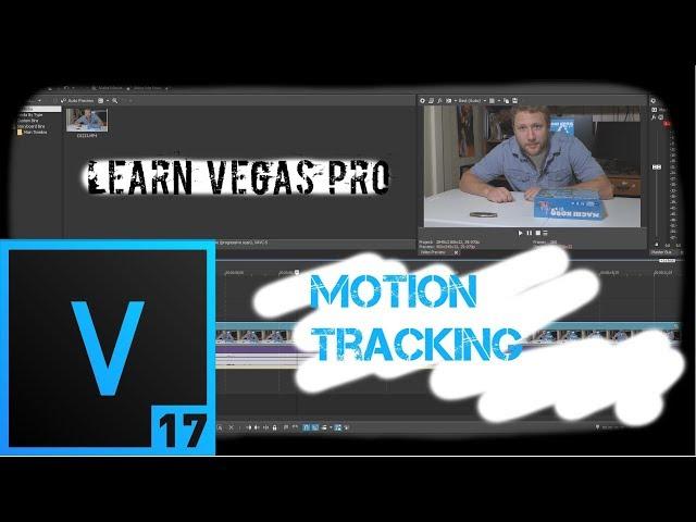 Vegas Pro 17: Motion Tracking Text and People with Bezier Masking (Complete Tutorial)