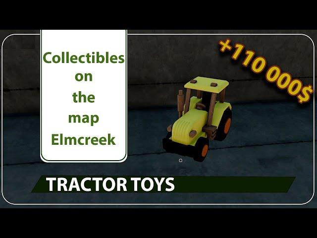 Elmcreek | Collection of toy tractors in Farming Simulator 22