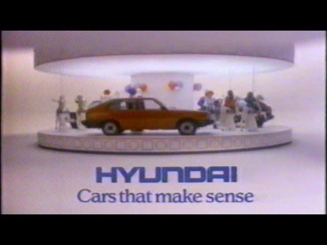 Hyundai Pony Commercial, Jan 16 1987