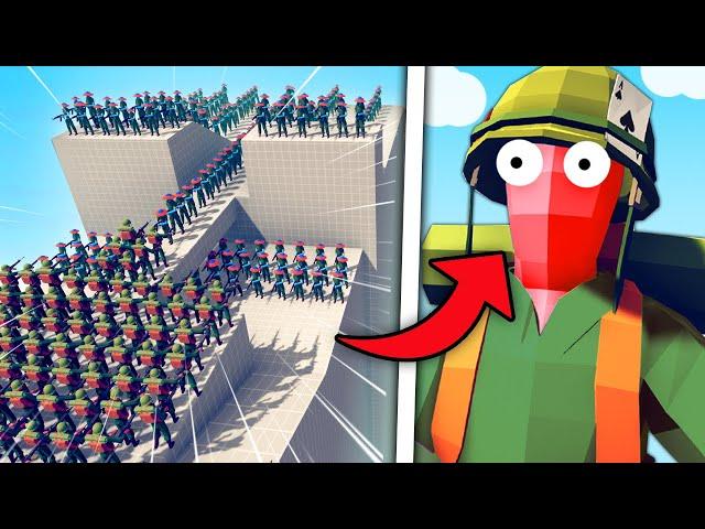 HUGE LINE BATTLE vs Unstoppable Vietnam Army! |TABS