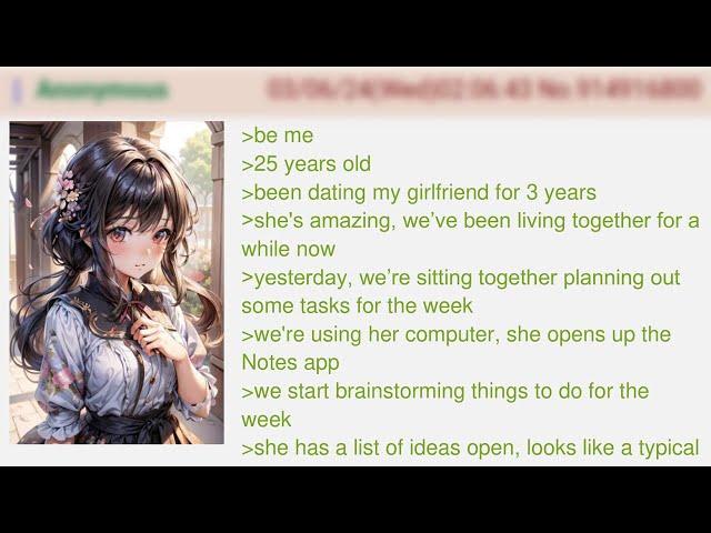 Saw Something In Girlfriend's Notes App That I Shouldn't Have | 4Chan Greentext Stories