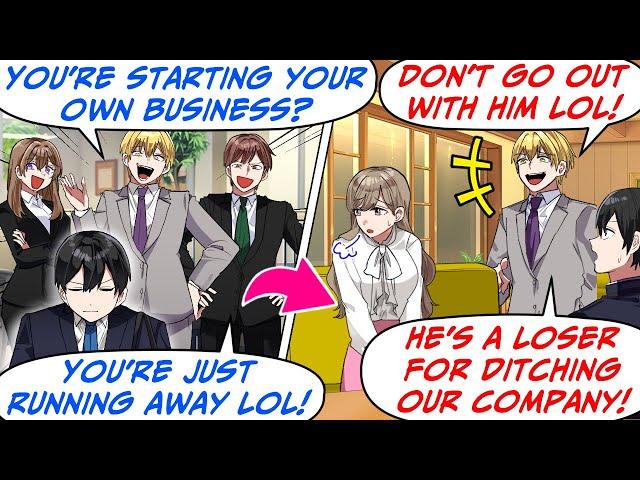 My Old Coworkers Thought I was Useless! I Opened My Business But I Ran Into Them…[RomCom Manga Dub]