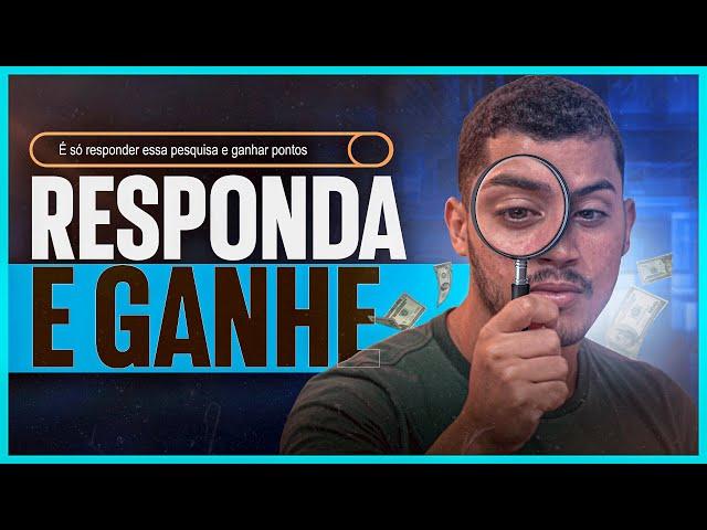 4 SITES para GANHAR PONTOS / MILHAS respondendo PESQUISAS ONLINE | Vitor Melo