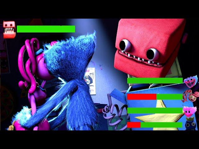 [SFM FNaF] Top 5 Security Breach vs Poppy Playtime WITH Healthbars #19