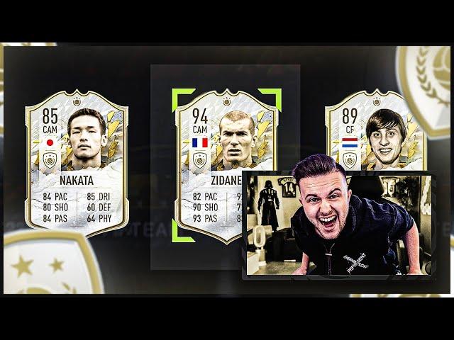 Mein ICON PLAYER PICK  + ICON PACK  FIFA 22: HEADLINERS + ICON Swaps Pack Opening 