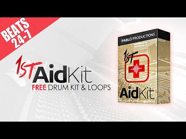 FREE Drum Kit - "1st Aid Kit" (FL Studio Presets & Hip Hop Loops) | Beats24-7