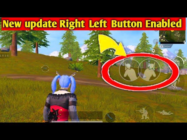 How to set  left  right cover button in pubg  bgmi update 2.6 pubg mobile l