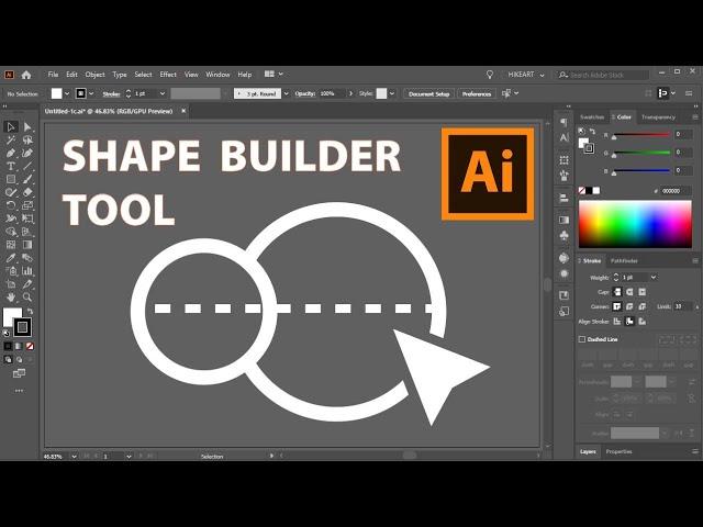 How to Use the Shape Builder Tool in Adobe Illustrator