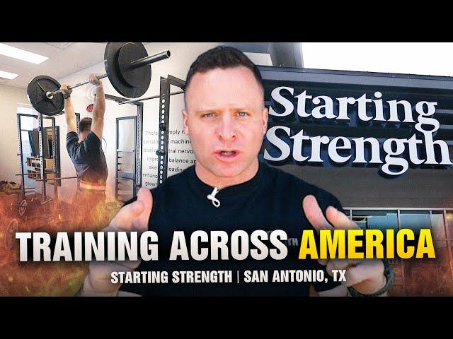 WHERE TO BARBELL TRAIN? | SAN ANTONIO, TX | Training Across AMERICA Ep 03