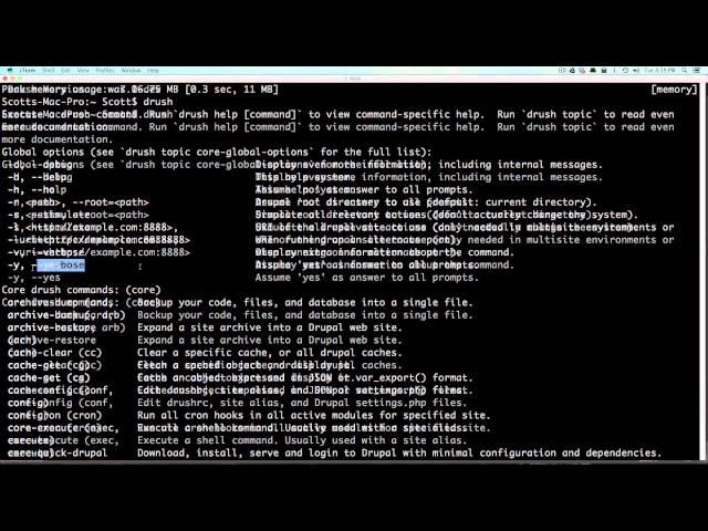 Drupal 7 Tutorials #68 - Clearing Drupal's Cache With Drush