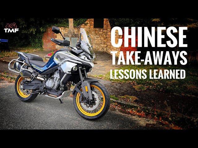 CFMoto 800 MT - Lessons Learned