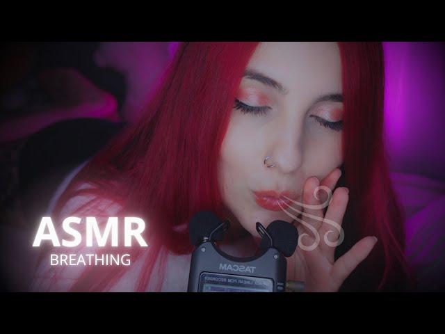 ASMR  Breathing & Ear Blowing (no talking)️