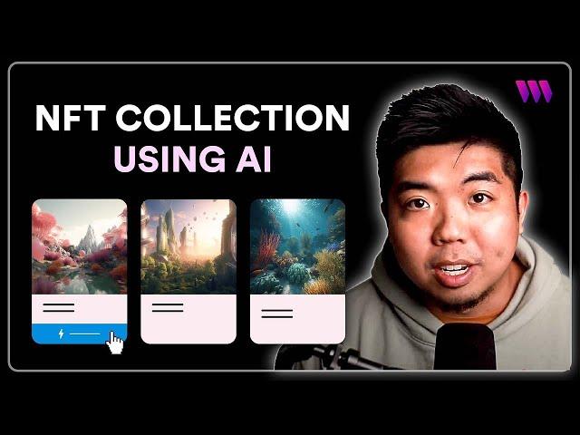 How to build a full NFT collection using AI - Art, Smart Contract, Minting Site