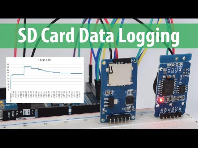 Arduino SD Card and Data Logging to Excel Tutorial