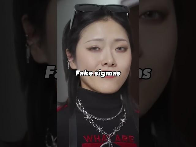 Fake sigma vs real sigma #shorts #viral #fyp #sigma